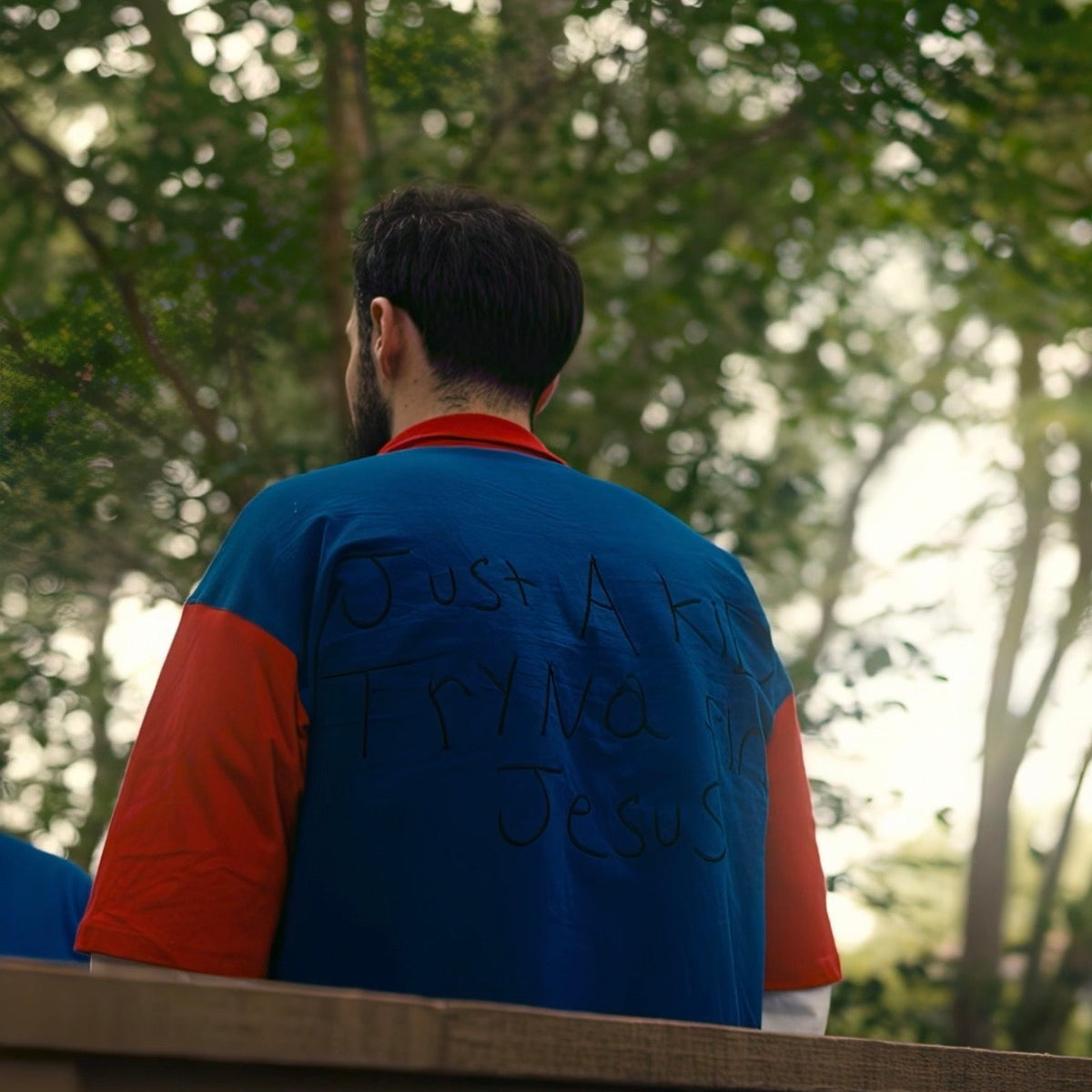 "CHILD OF GOD" DOUBLE LAYERED POLO