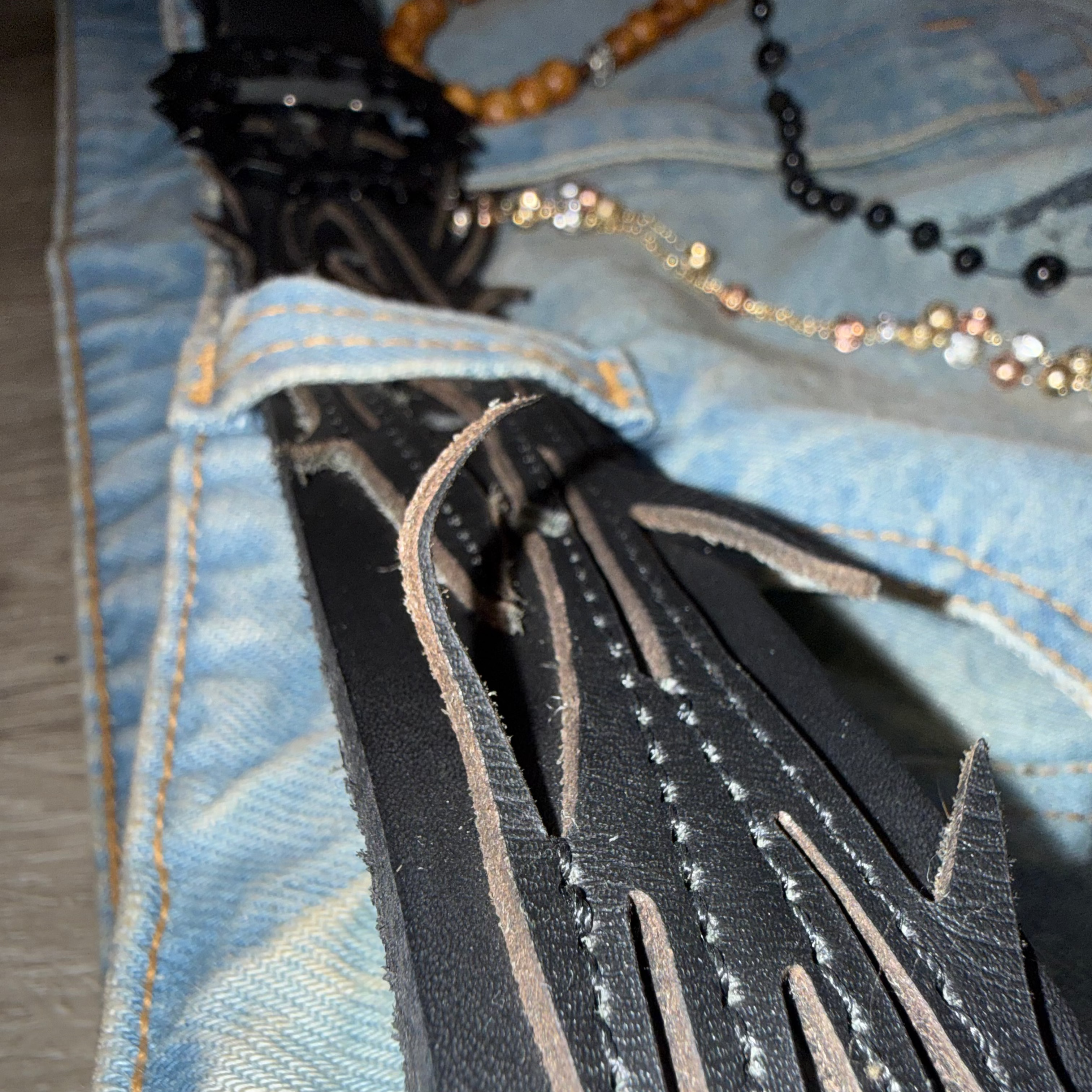 "CROWN OF THORNS" BELT