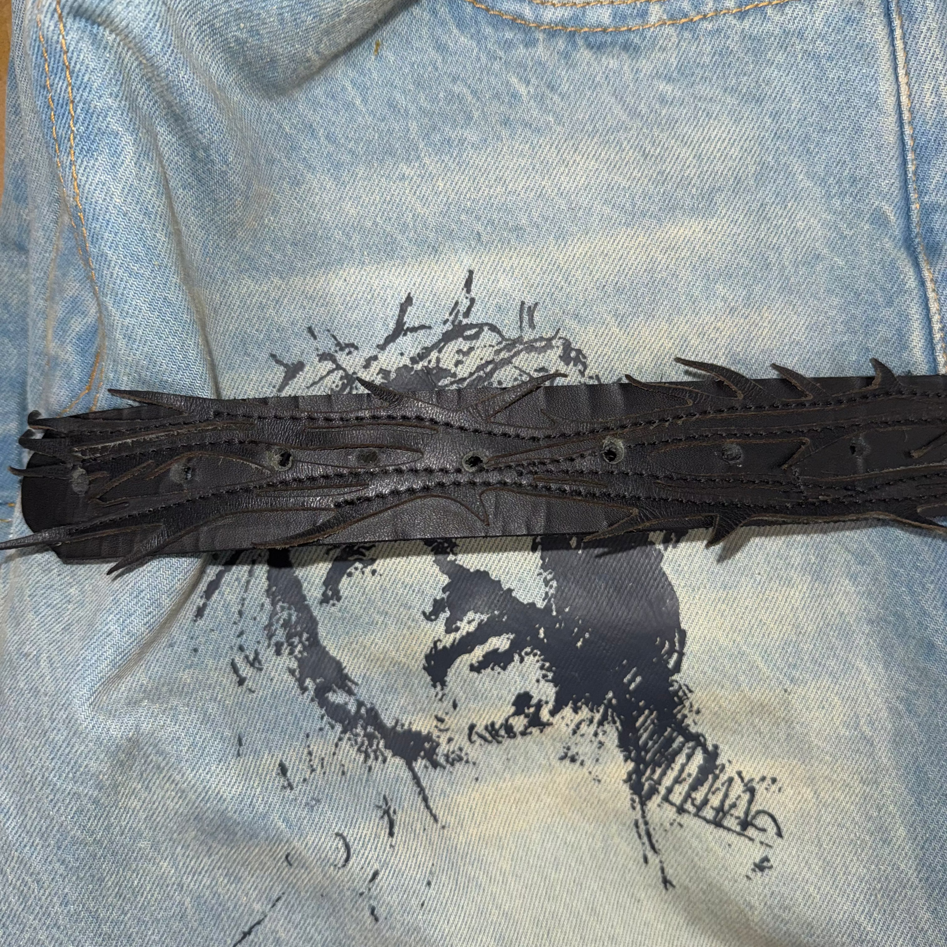 "CROWN OF THORNS" BELT