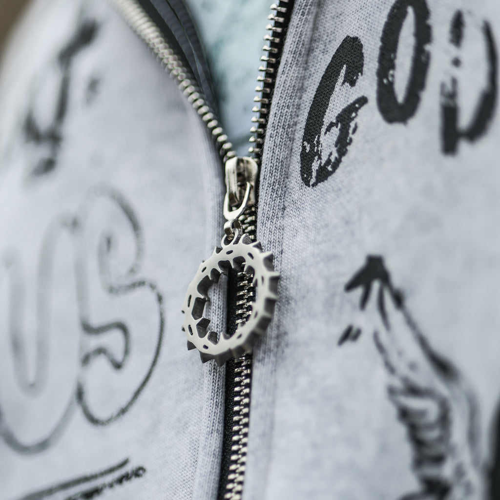 "God's Sketchbook" Zip Up Hoodie