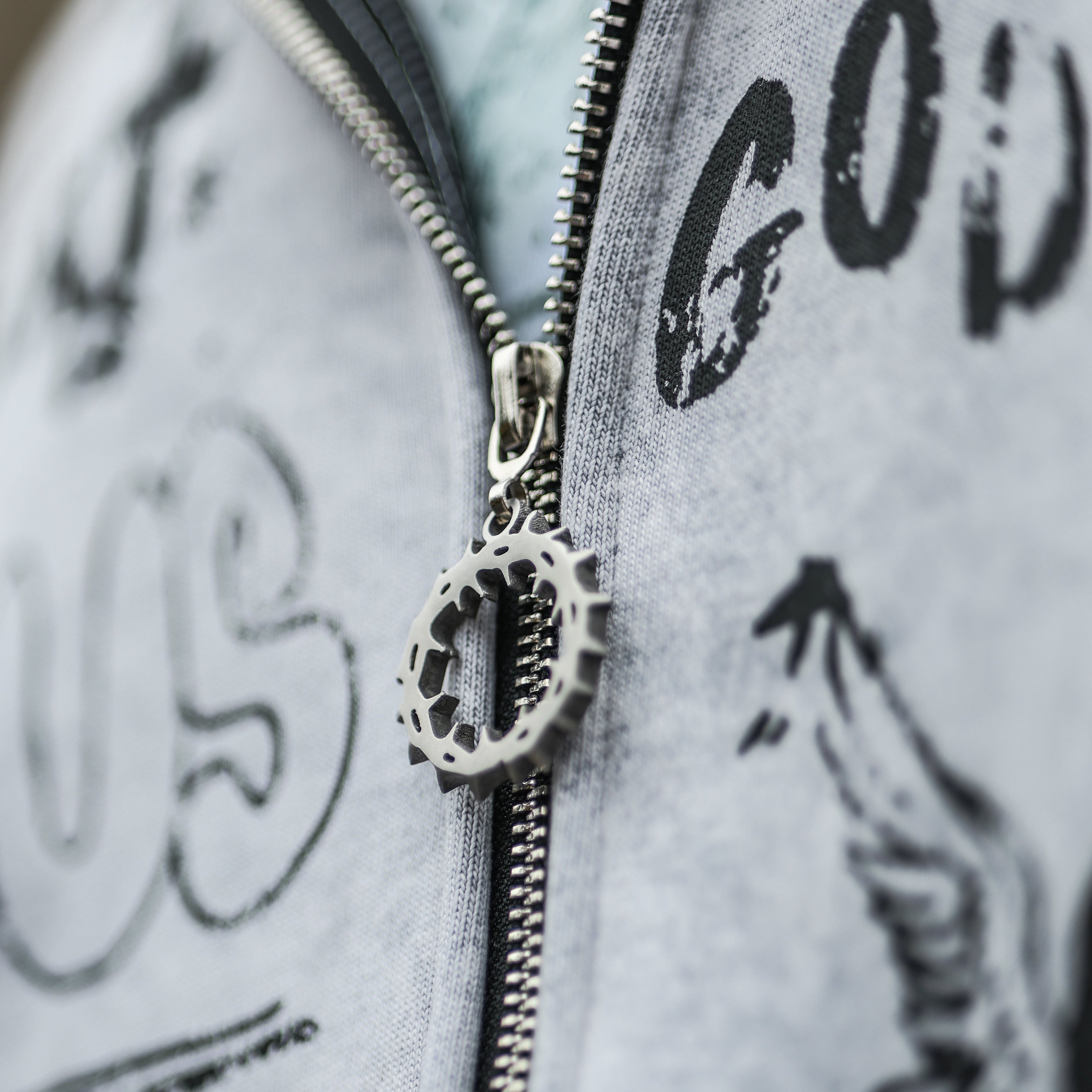 "God's Sketchbook" Zip Up Hoodie