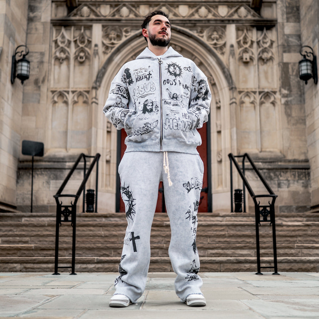 "GOD'S SKETCHBOOK" SWEATPANTS