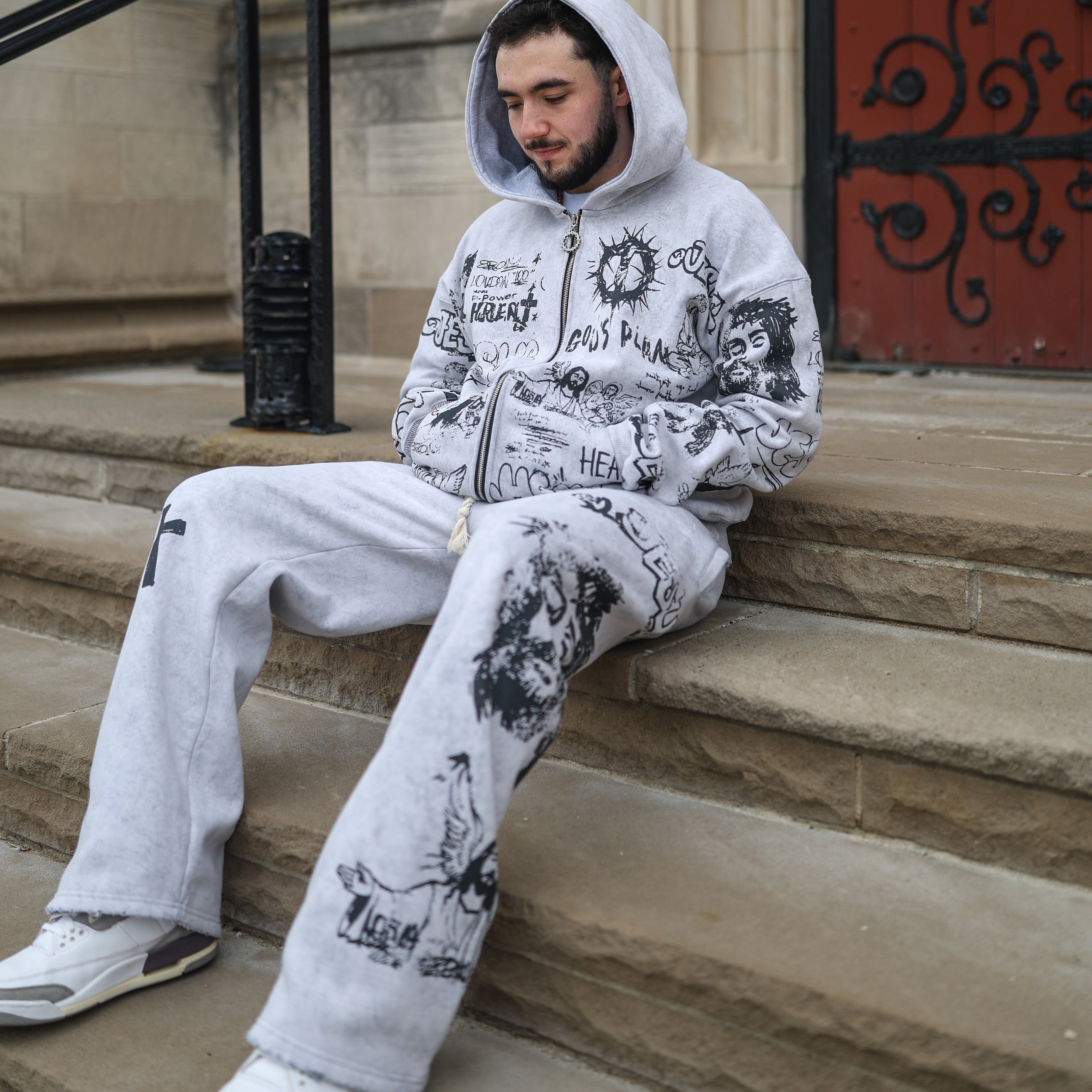 "GOD'S SKETCHBOOK" SWEATPANTS