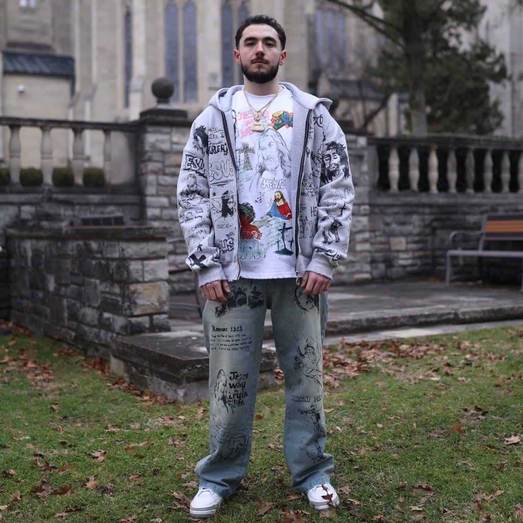 "ULTIMATE SACRIFICE" DENIM JEANS