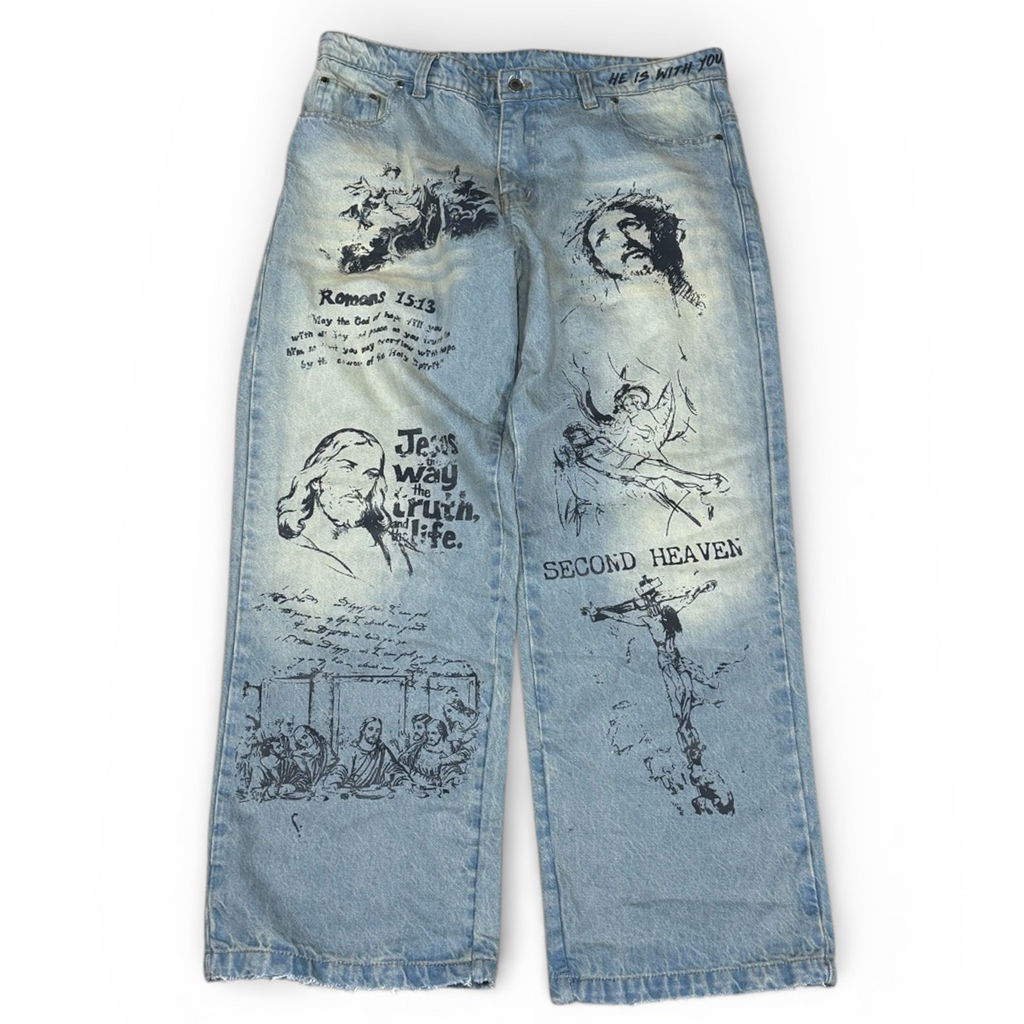 "ULTIMATE SACRIFICE" DENIM JEANS